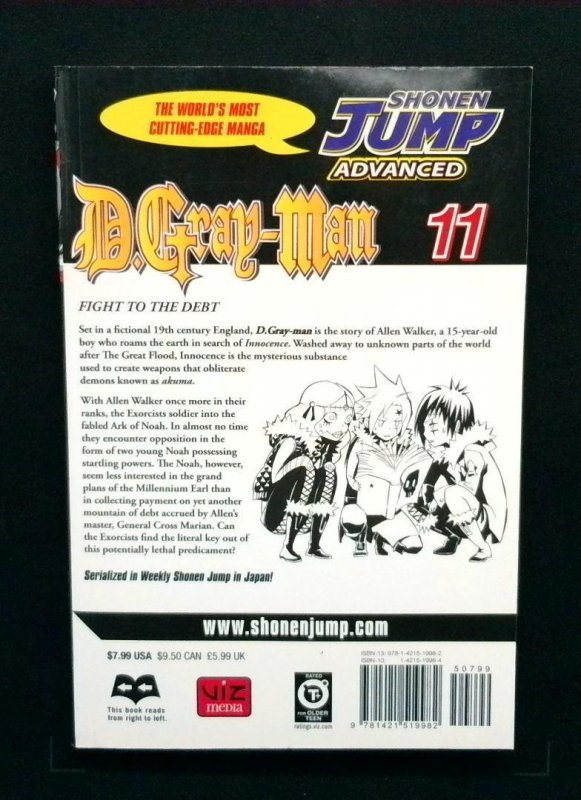D.Gray-man #11, Shonen Jump Advanced