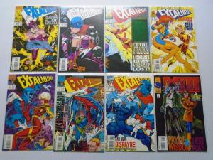 Excalibur Lot From:#4-100 + 3 Specials 75 Different 8.0 VF (1989-96)