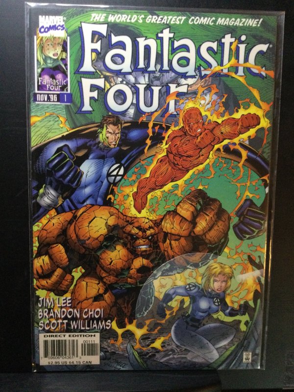 Fantastic Four #1 Newsstand Edition (1996)