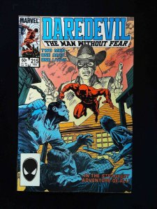 Daredevil #215  Marvel Comics 1985 Vf+