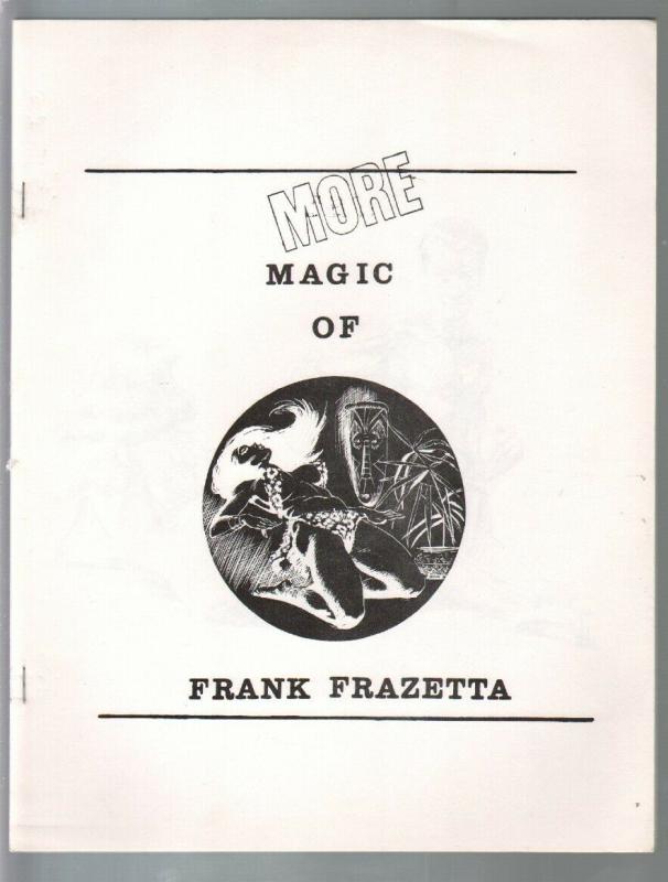 More Magic of Frank Frazetta 1970's-reproduces Frank Frazetta art & record co...