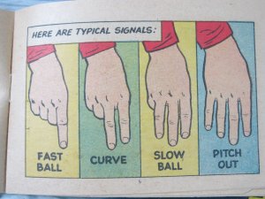 1962 Finer Points of Baseball For Everyone How to Catch Pocket Comic Book