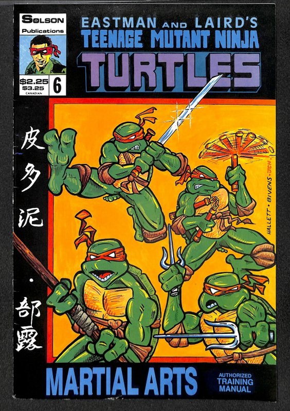 Teenage Mutant Ninja Turtles Authorized Training Manual #6