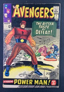 Avengers (1963) #21 VG/FN (5.0) Don Heck 1st App Power Man Jack Kirby