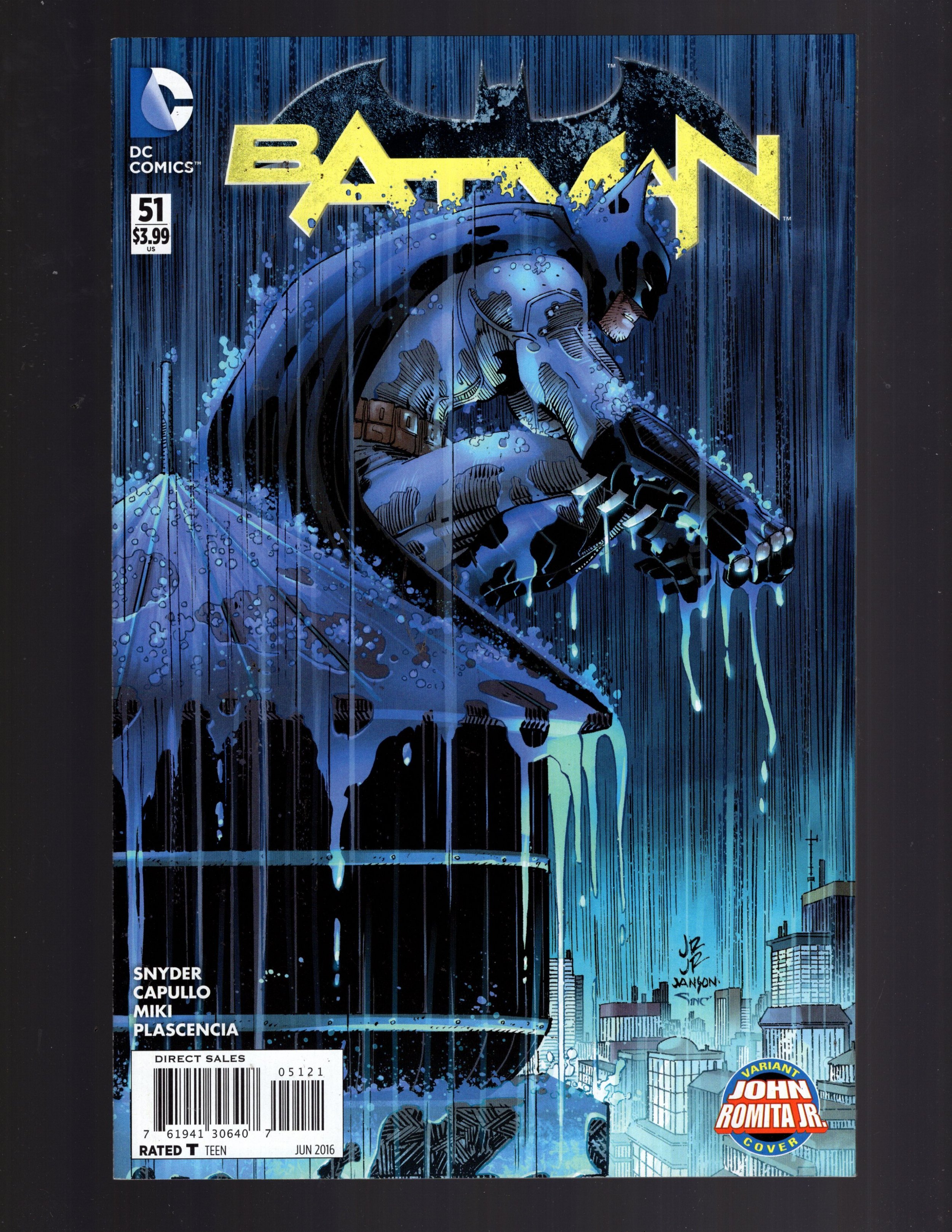 Batman #51 John Romita Jr. Cover (2016) / MB#10 | Comic Books - Modern Age,  DC Comics, Superhero / HipComic