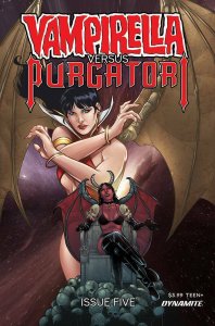 Vampirella vs Purgatori #5 Cover K Sarraseca FOC Variant Dynamite 2021 EB104