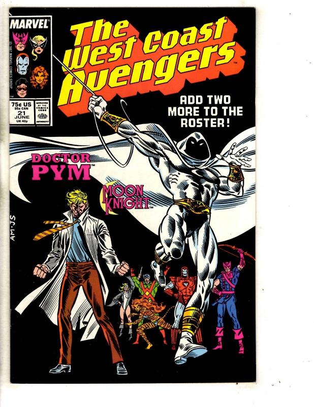 10 West Coast Avengers Marvel Comic Books # 21 22 23 24 25 26 27 28 29 30 CR42