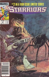 Starriors #2 (Newsstand) GD ; Marvel | low grade comic Bill Sienkiewicz
