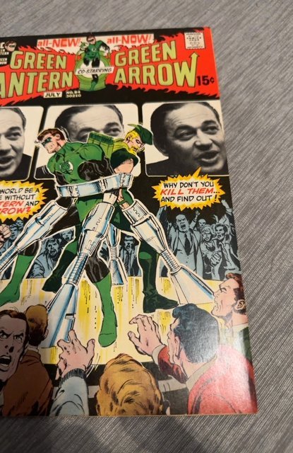 GREEN LANTERN #84 VG/F, Neal Adams, Green Arrow, DC Comics 1971