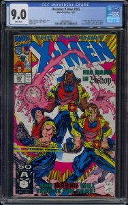 UNCANNY X-MEN #282 CGC 9.0 1ST BISHOP WHITE PAGES 6016