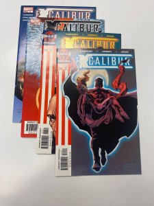 4 Excaliber MARVEL COMICS  #8 11 13 14 78 KM4