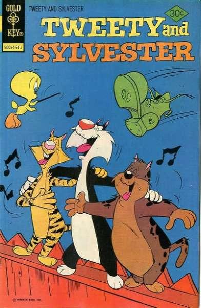 Tweety and Sylvester (1963 series) #63, Fine (Stock photo)