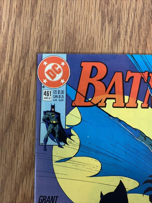 BATMAN #461 - CATWOMAN APPEARANCE ! - 1991 - DC COMICS 