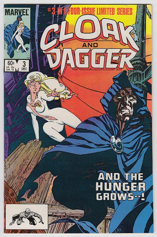 CLOAK and DAGGER #3, FN/VF, 1983, Mantlo, more Marvel in store