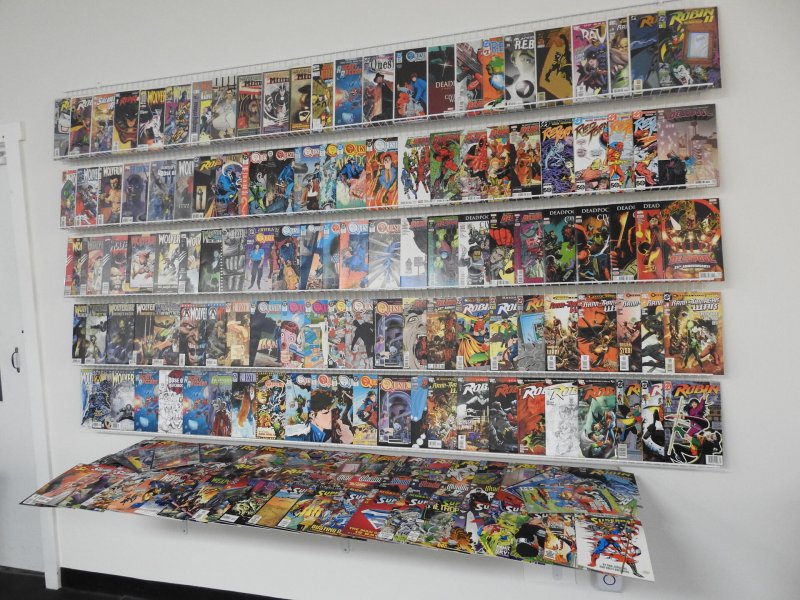 Huge Lot of 180+ Comics W/ Wolverine, Deadpool, Robin ANV. VF Condition!