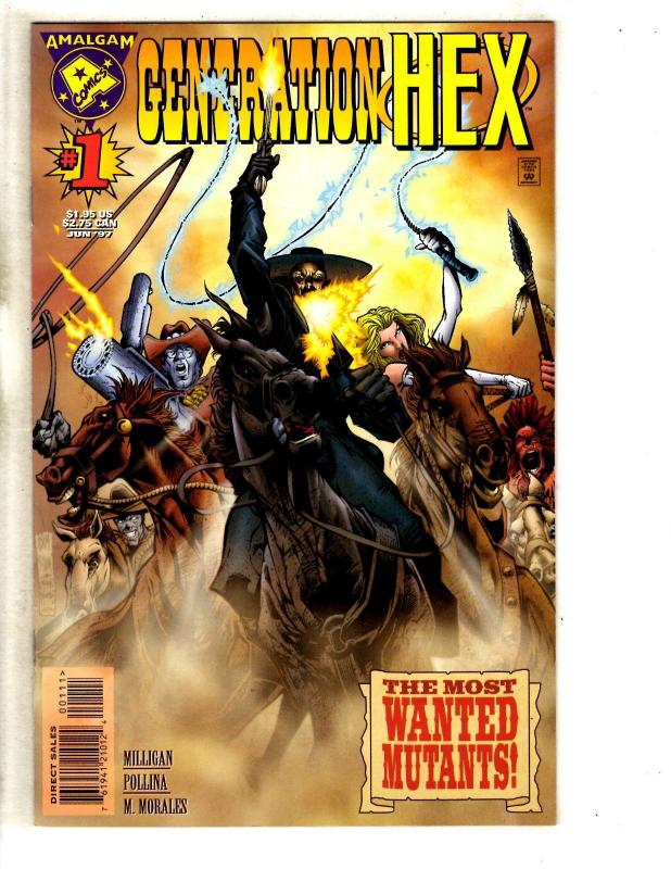 7 Amalgam Comics Bullets Fantastic Shield Thing Dark Claw Hex Fate # 1's RJ8