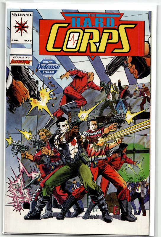 The H.A.R.D. Corps #5 Variant Cover (1993) The H.A.R.D. Corps