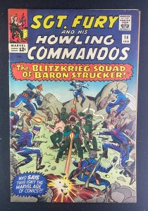 Sgt. Fury (1963) #14 FN+ (6.5) Jack Kirby