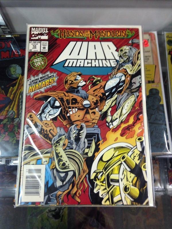 War Machine Set 1-10 VF/NM to NM- average condition