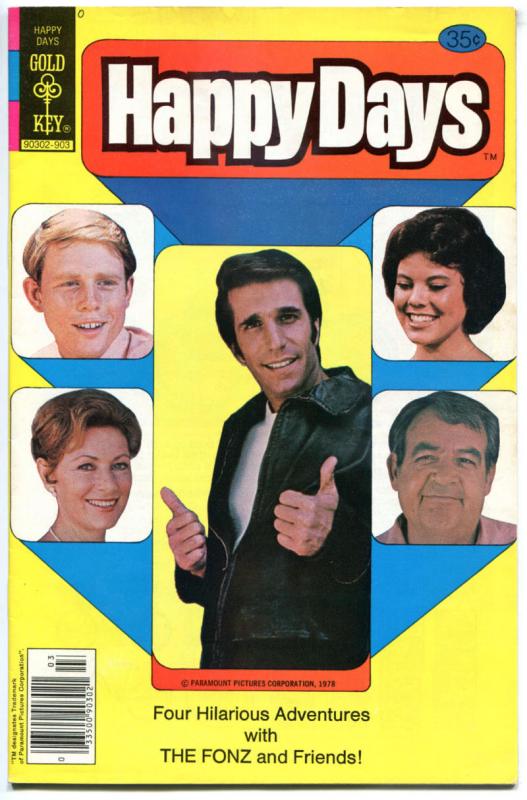 HAPPY DAYS #1, VF, Ron Howard, Fonzie Winkler, Erin Moran, Bosley, Ross, 1979