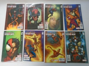 Ultimate Spider-Man lot 61 different from #51-131 avg 8.0 VF (2004-09 1st Series