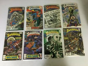 Adventures of Superman comic lot 46 different from #425-471 8.0 VF (1987-90)