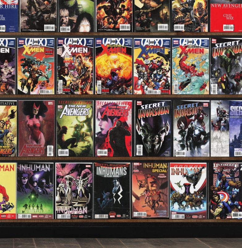 Huge Lot 140+ Comics with Avengers, X-Force, New Avengers, Inhuman & More!