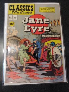 CLASSIC ILLUSTRATED #39 GOLDEN AGE VF-