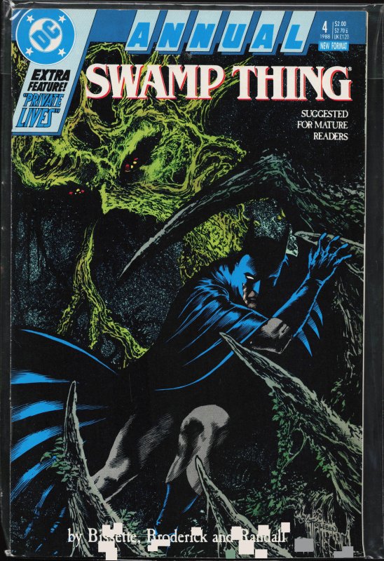 Swamp Thing Annual #4 (1988) Swamp Thing