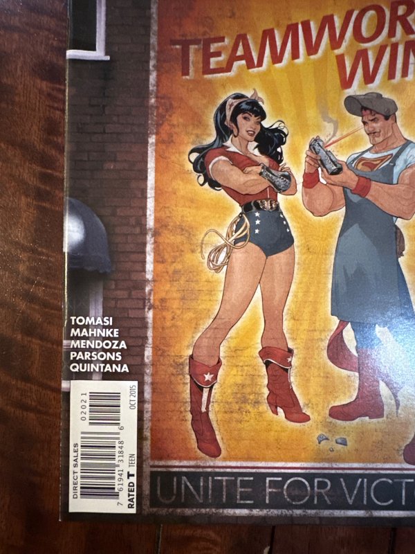Superman/Wonder Woman #20 Variant Cover (2015)