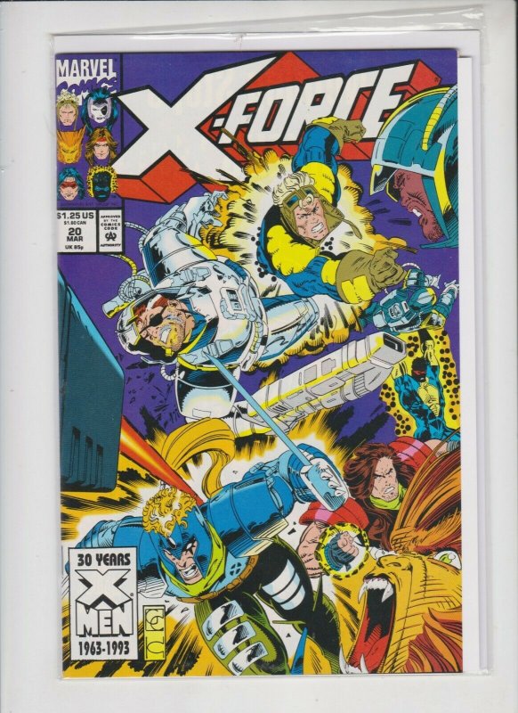 X-FORCE # 20 1992 MARVEL / UNREAD / HIGH