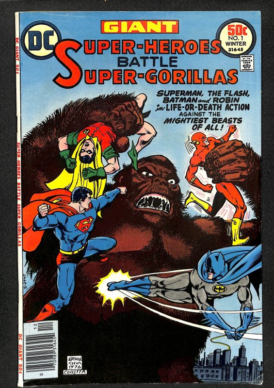 Super-Heroes Battle Super-Gorillas #1 (1976)