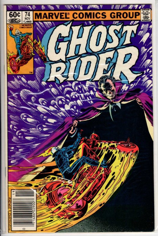 Ghost Rider #74 Newsstand Edition (1982) 7.0 FN/VF