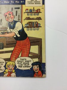 ARCHIES MECHANICS #1 G/VG 3.0 Golden age Archie,Betty,Veronica 