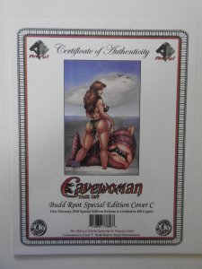 Cavewoman: Face Off Cover C - Budd Root (2018) W/COA