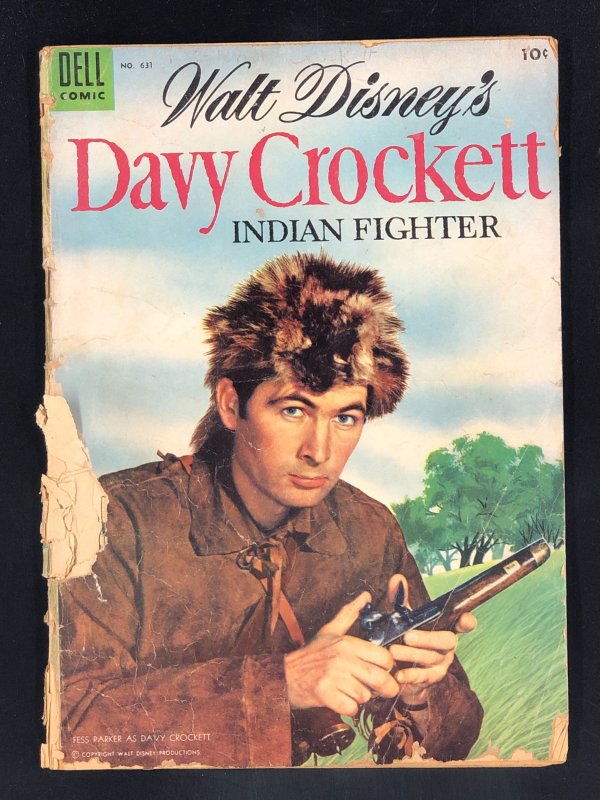 Four Color #631 (1955) Walt Disney's Davy Crockett