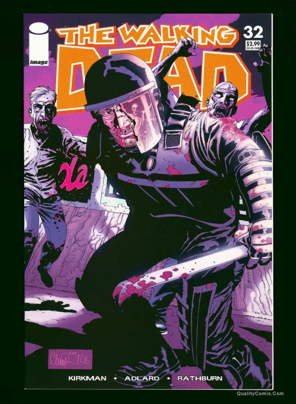 Walking Dead #32 NM+ 9.6 Glenn!