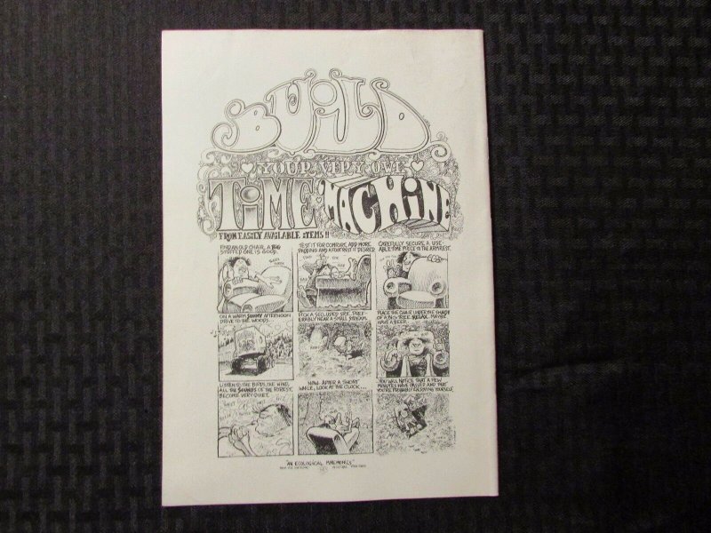 1971 THE BALLOON VENDOR #1 VF- Dave Sheridan - Rip Off Press