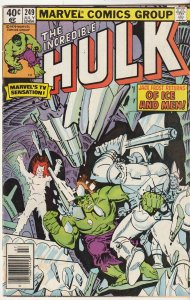 The Incredible Hulk #249 Newsstand Edition (1980)