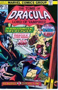 Tomb of Dracula(vol. 1) # 41  Very Fine/Near Mint Condition