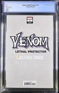 Venom Lethal Protector II #1 2023 CGC 9.8 Shattered Comics Variant B Black