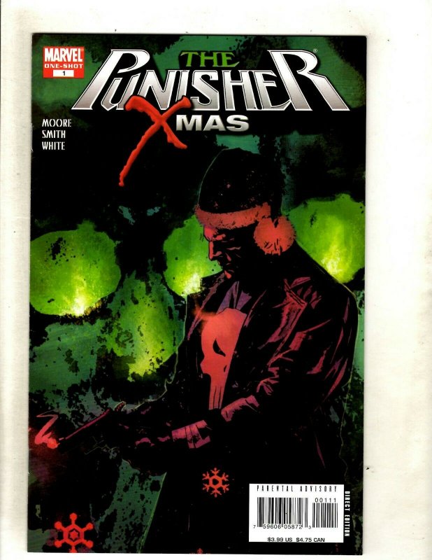 7 Punisher One Shots XMas Nature Annual 1 Tyger Black Book + XMas + The Cell RP6