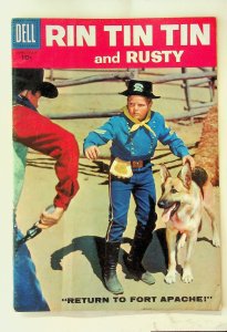 Rin Tin Tin and Rusty #25 (Jun-Jul 1958, Dell) - Fine-