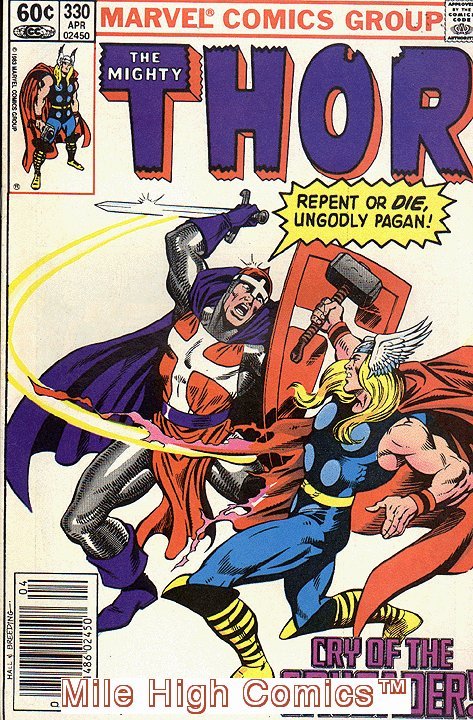 THOR  (1962 Series) (#83-125 JOURNEY INTO MYSTERY, 126- #330 NEWSSTAND Very Good