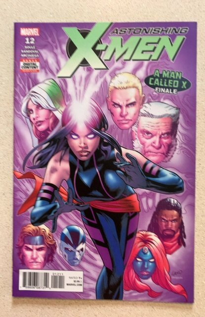 Astonishing X-Men #12 (2018) Charles Soule Story Greg Land Psylocke Cover