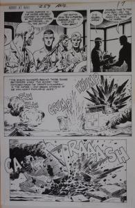 RUSS HEATH original art, OUR ARMY at WAR #259, Two pgs #12-13, Marines needing a