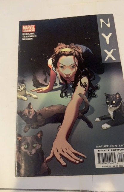 NYX #5 (2004) X-23 app