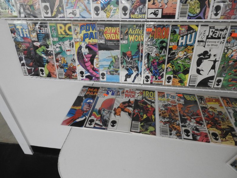 Huge Lot 140+ Comics W/ Thor, Hulk, Avengers, Spidey+ Avg VF- Condition!