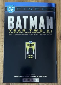 DC Batman Year Two #1 Foil Batman Day 2025 Nm