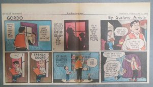 (48/52) Gordo Sunday Pages by Gus Arriola from 1960 Size: 7.5 x 15 inches